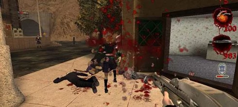 Screen z jednej najbardziej brutalnych gier - "Postal 2"
