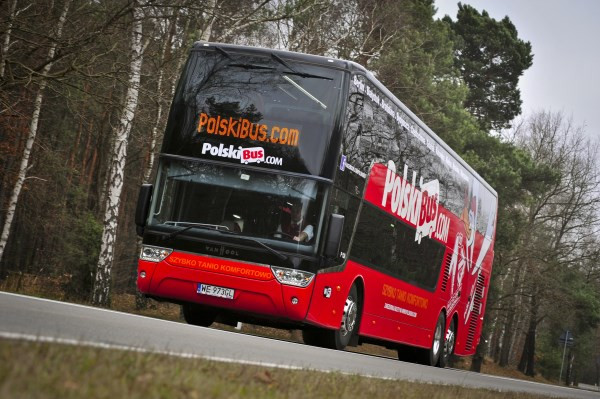 Autobus Van Hool Astromega TDX27 PolskiBus.com