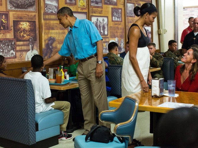 Michelle i Barack Obamowie