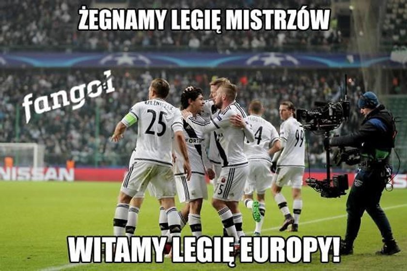 Legia Warszawa w Lidze Europy. Memy po meczu ze Sportingiem