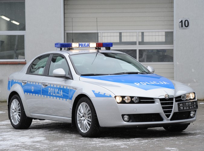 Alfa Romeo - nowa broń policji