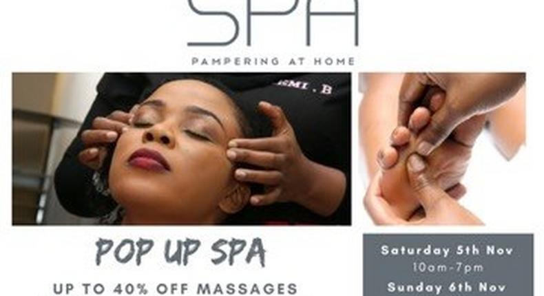 Pop Up Spa set to hold on 5th and 6th November