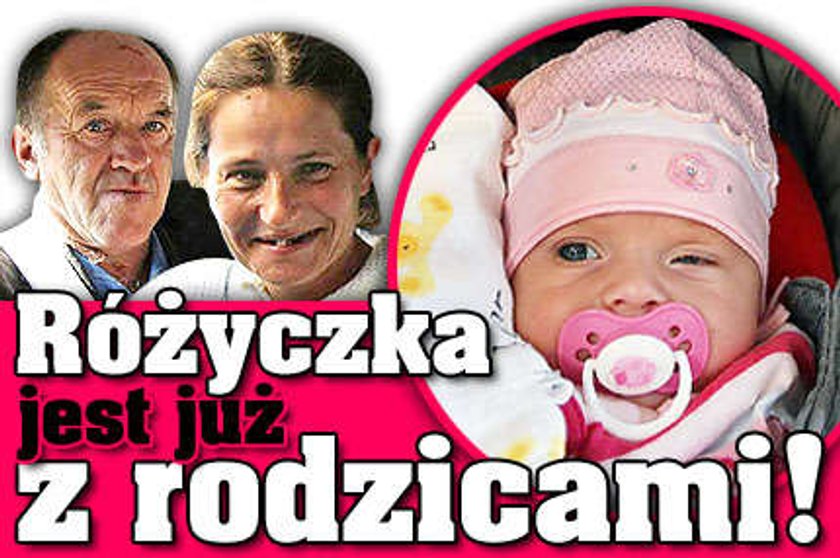 Różyczka jest już z rodzicami!