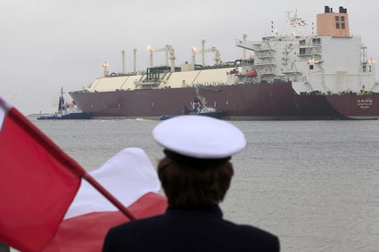 Katarski statek z dostawą gazu LNG wszedł do portu w Świnoujściu