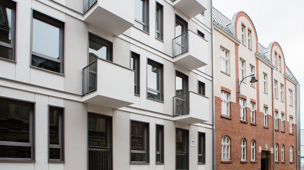 Budynek przy ul. Szczyglej 4 w Gdańsku to kolejna inwestycja Towarzystwa Budownictwa Społecznego Motława