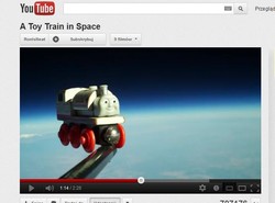 Tata wysłał ukochaną zabawkę synka w kosmos