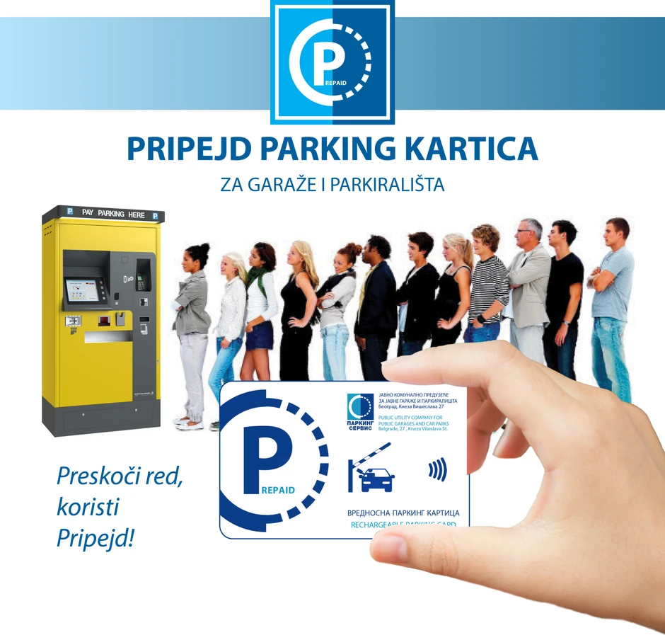 Pripejd parking kartica