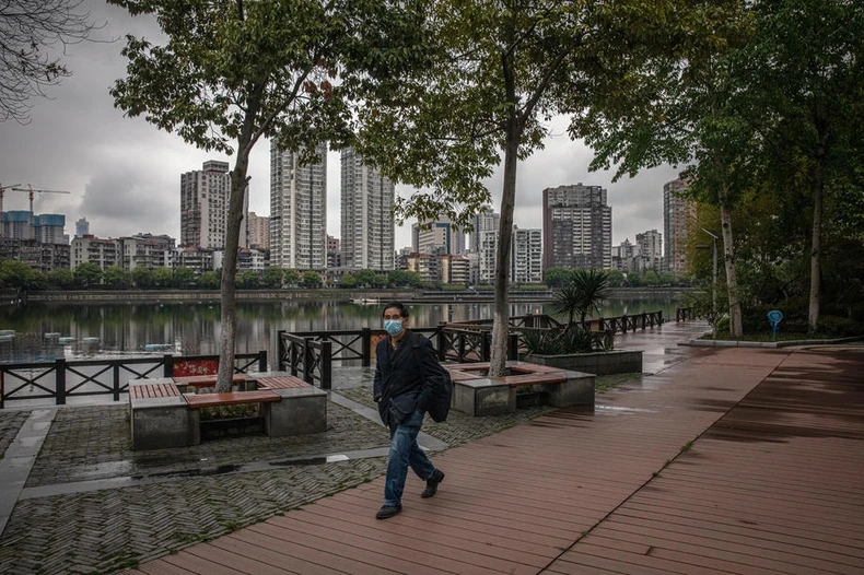 Prazan Vuhan u martu 