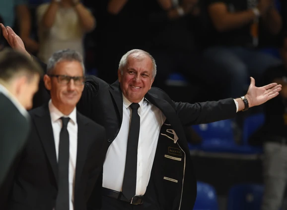 Detalj sa meča KK Partizan - KK Krka