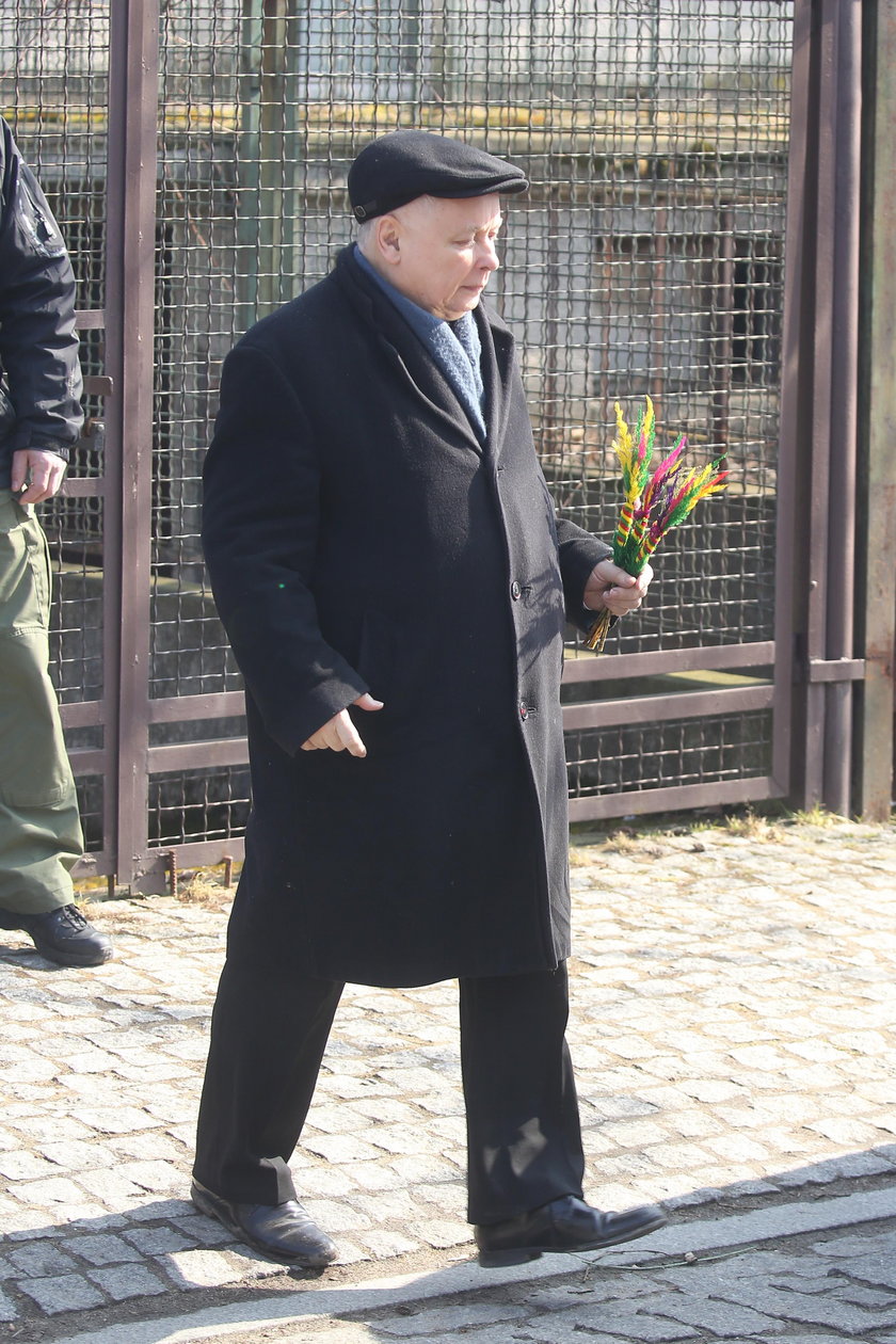 Kaczyński z palemką