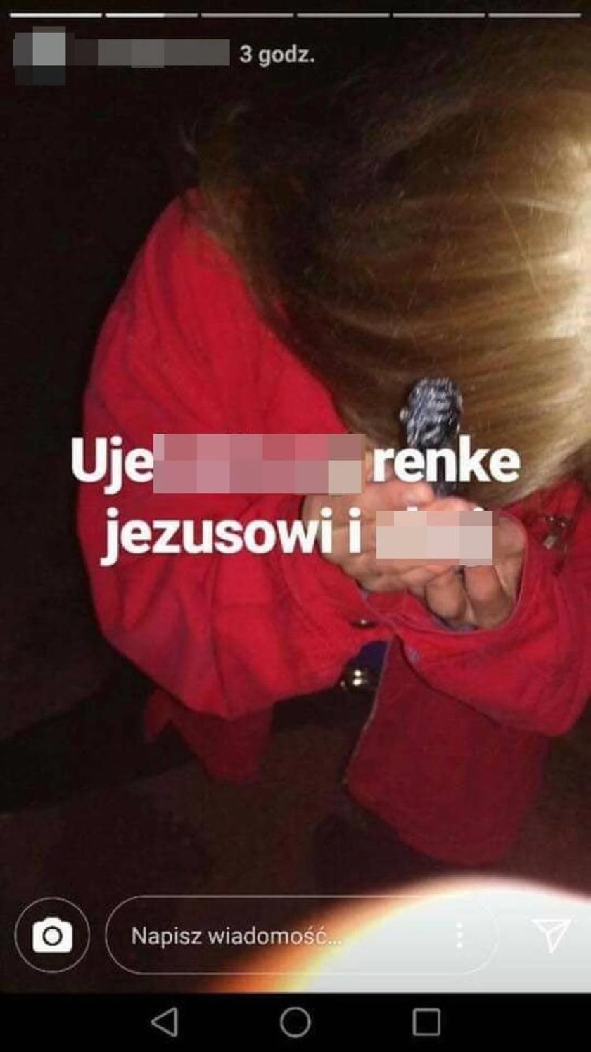 Szok! 18-latka urządziła imprezę na cmentarzu