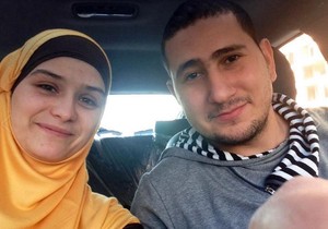 Nermina Gegić i njen suprug Mohmaed