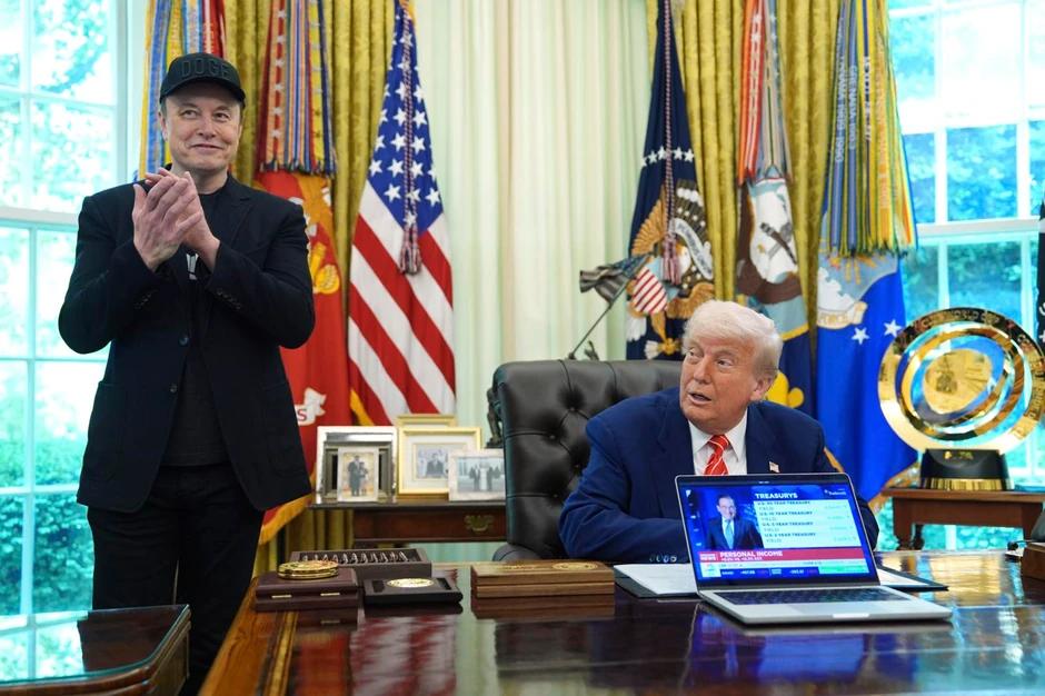 Donald Tramp i Ilon Mask dok su bili saradnici