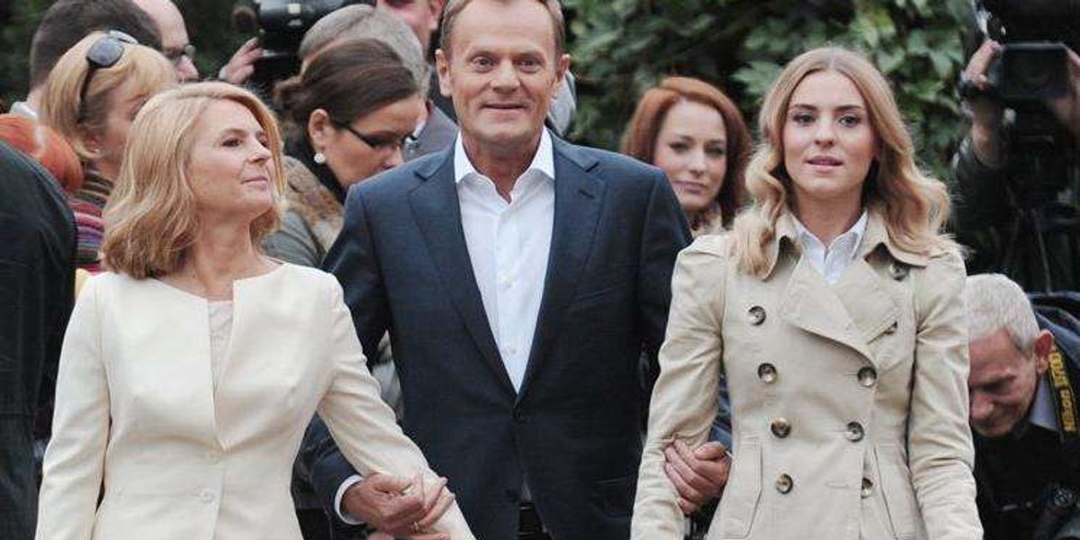 wybory 2011, donald tusk, kasia tusk, głosowanie