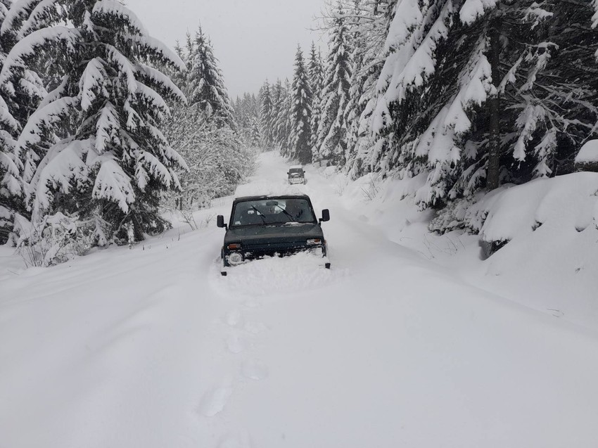 Sneg u novovaroškom kraju