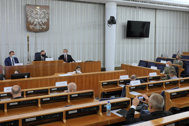 Sala posiedzeń Senatu