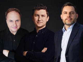 Od lewej: Andrzej Zając, prezes Arts Alliance S.A., Wojciech Rokosz, CEO i współzałożyciel Plenti oraz Wojciech Cipiur, prezes DSV Solutions Polska