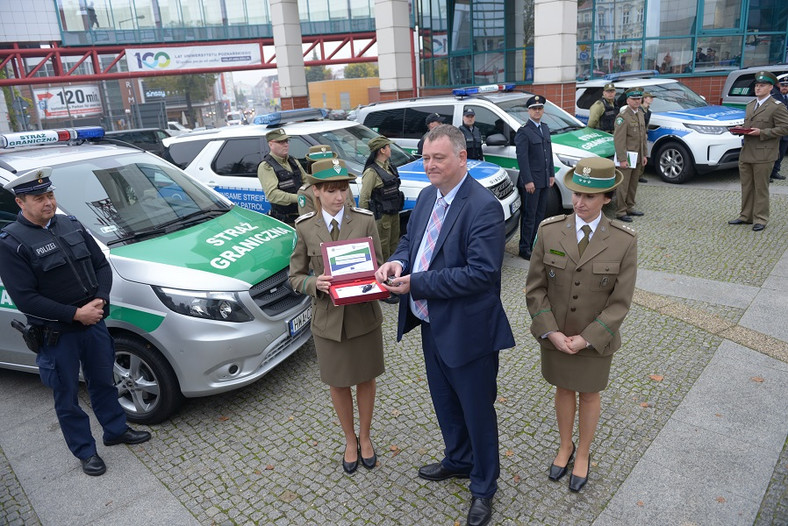 Straż Graniczna dostała 113 nowych samochodów