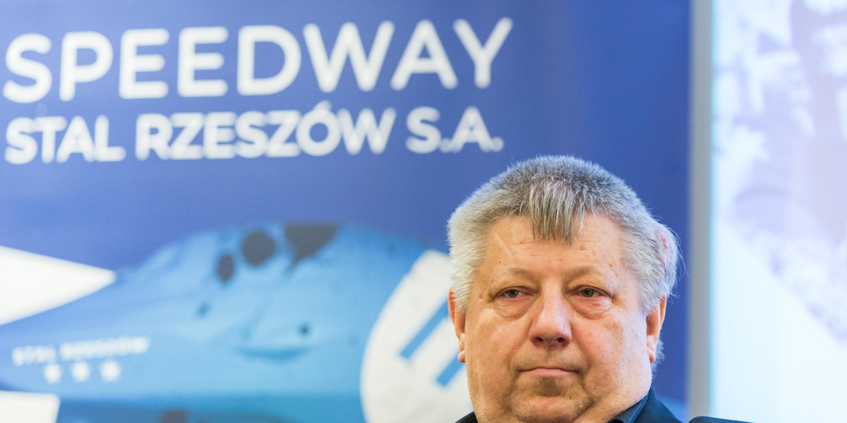 Irenusz Nawrocki prezes Stali Rzeszów