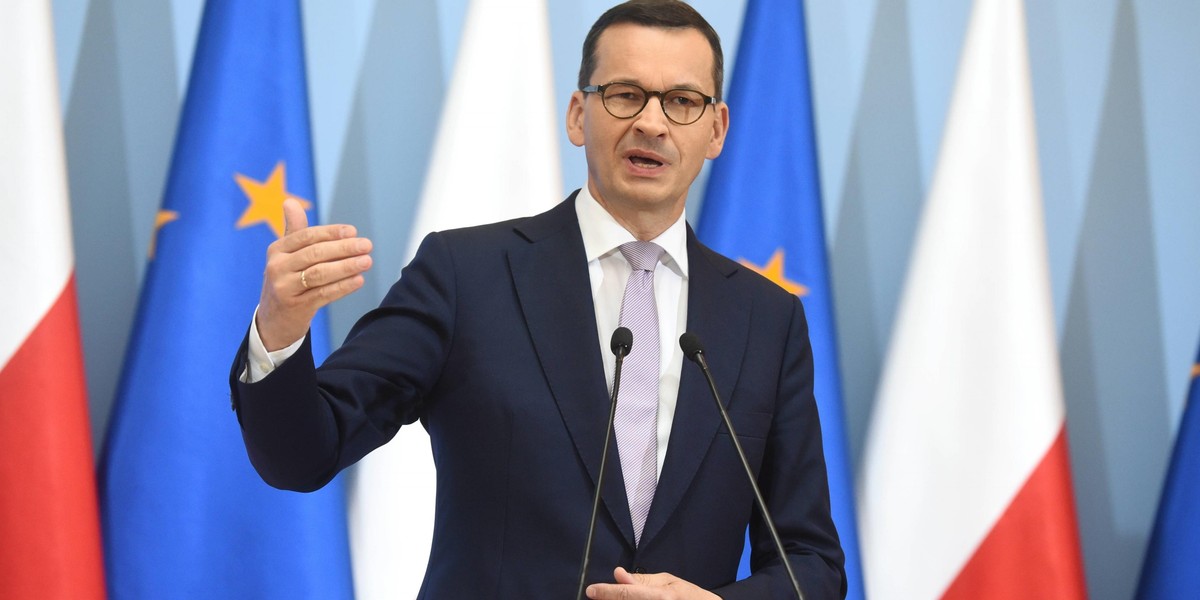 Premier Mateusz Morawiecki 