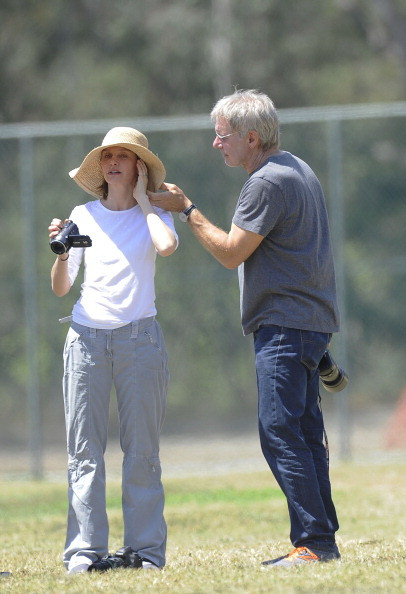 Calista Flockart i Harrison Ford