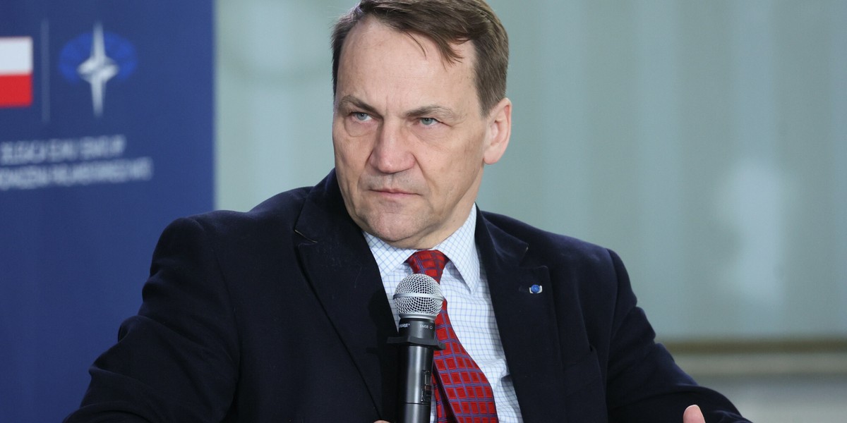 Szef MSZ Radosław Sikorski