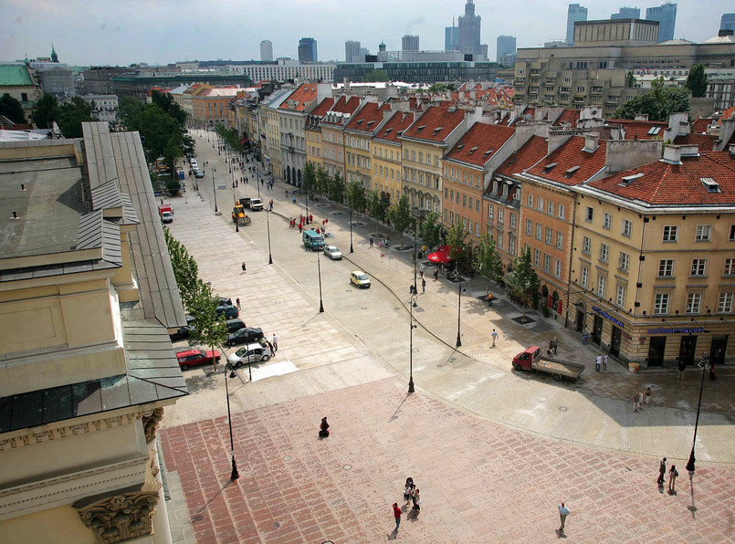Dziś otwarcie wyremontowanego Krakowskiego Przedmieścia