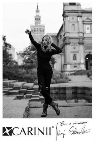 Maja Sablewska w kampanii Carinii jesień/zima 2014/2015