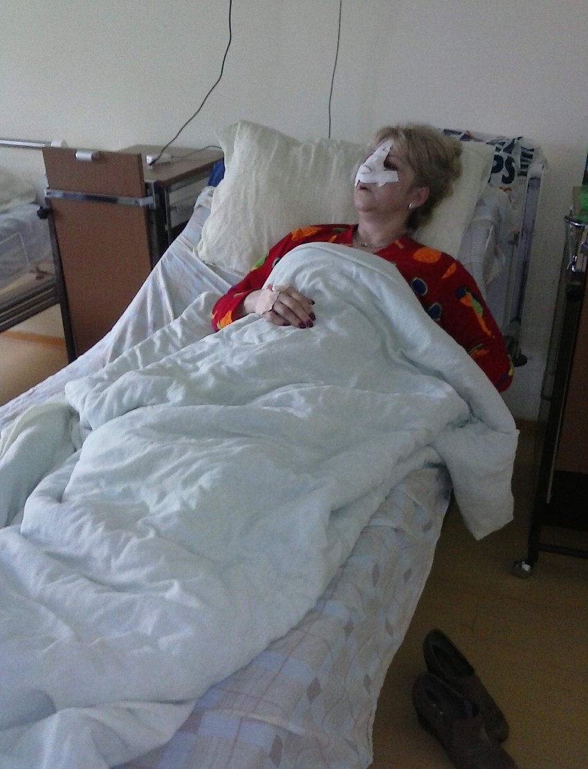 Oporavlja se: Pretučena žena u bolnici