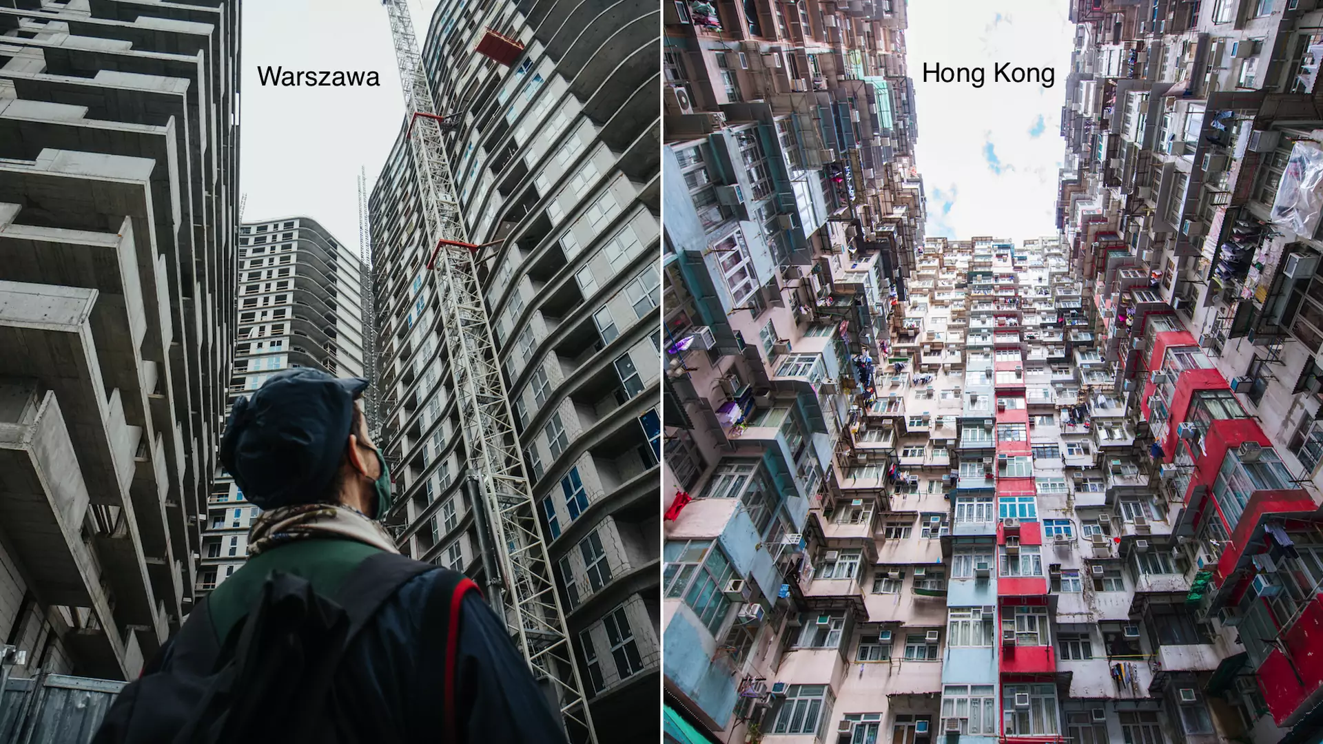 Porównaliśmy warszawski Hongkong z prawdziwym. Spór wokół osiedla