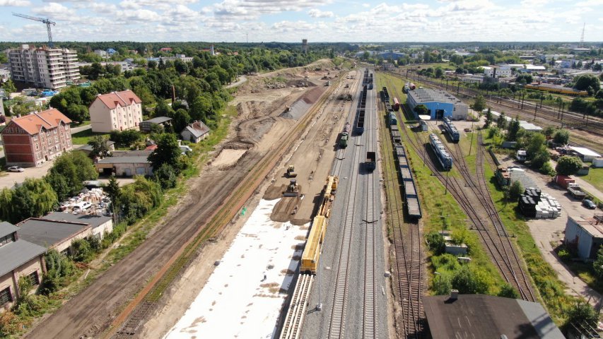 Olsztyn Główny. Przybywa nowych torów i rozjazdów [ZDJĘCIA]