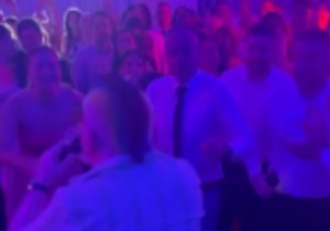 Goran Žižak na veselju