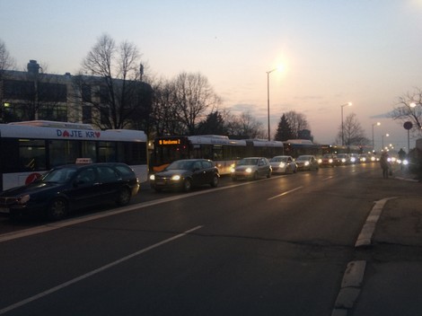 Stvorile se kilometarske kolone