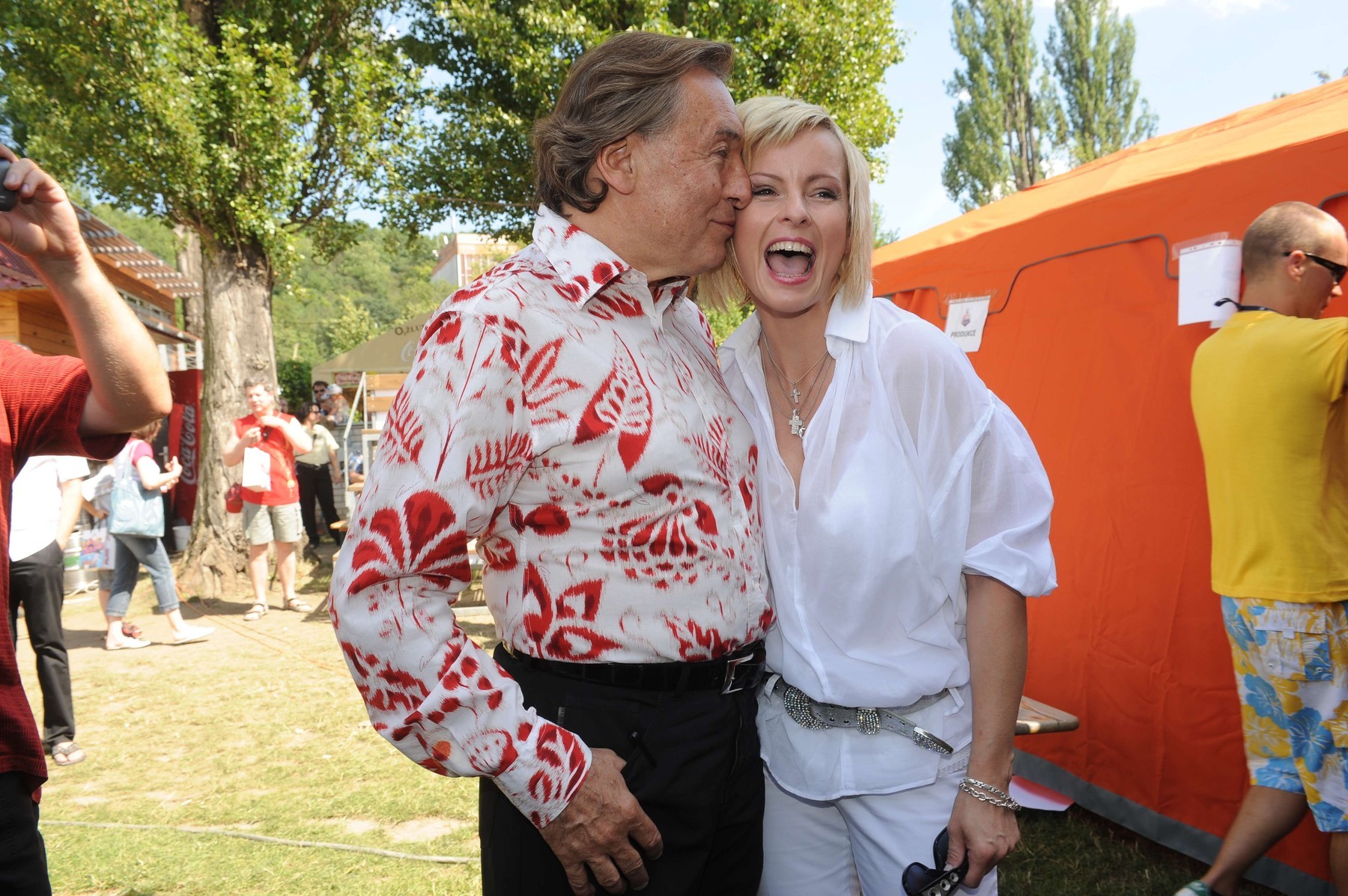 Iveta Bartošová a Karel Gott