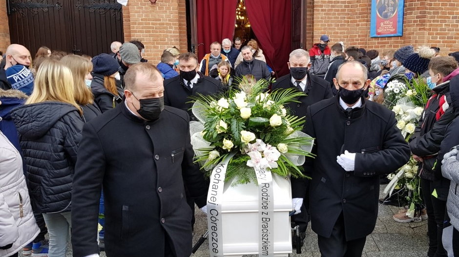 Pogrzeb 13-letniej Patrycji z Bytomia Fot Paweł Pawlik