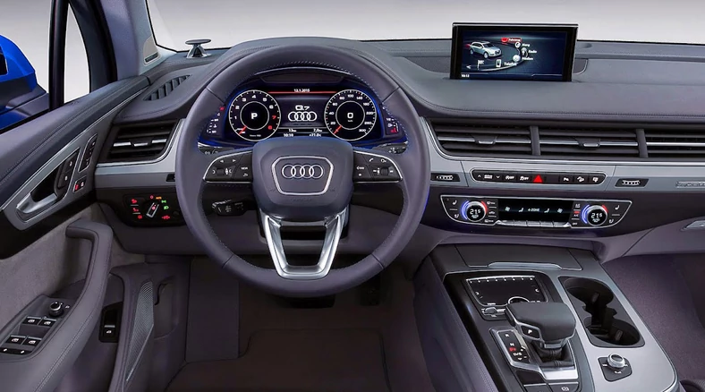 Kokpit w Audi Q7