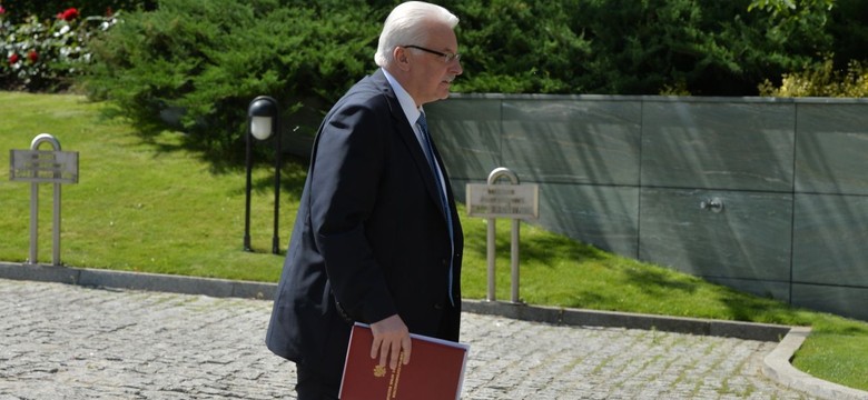 Waszczykowski zrzekł się mandatu europosła. "Pani premier powiedziała: ani mi się waż"