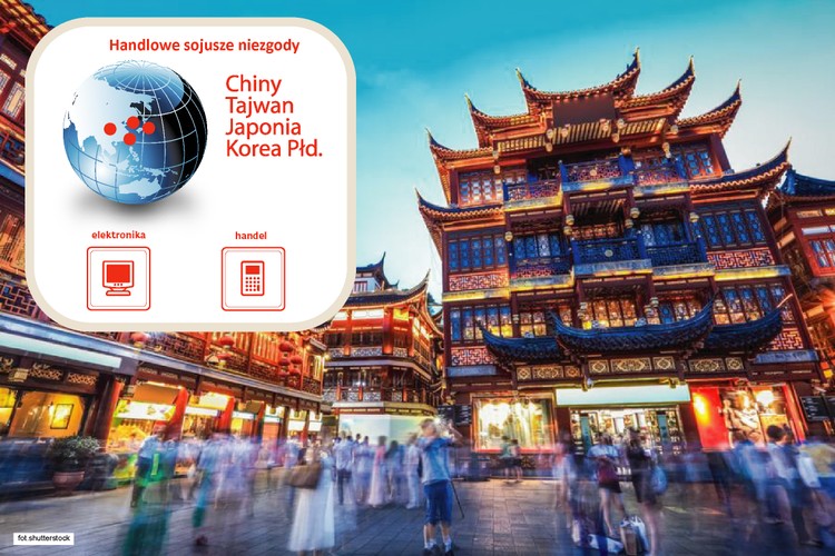Choć zarówno Chińska Republika Ludowa, jak i Republika Chińska (Tajwan) uznają się za jedynego legalnego reprezentanta Chin, współpraca gospodarcza między nimi od kilku lat coraz lepiej się rozwija. Kontynentalne Chiny są największym partnerem handlowym Tajwanu, z kolei Tajwan czwartym największym źródłem bezpośrednich inwestycji zagranicznych w ChRL (m.in. firmy komputerowe i elektroniczne)
Mimo historycznych uprzedzeń oraz bieżących sporów terytorialnych Chiny, Japonia i Korea Południowa rozpoczęły w zeszłym roku rozmowy o utworzeniu strefy wolnego handlu. Obroty handlowe między trzema państwami sięgają 700 mld dol. rocznie. Chiny są największym partnerem handlowym dla Japonii i Korei, one zaś dla Chin są odpowiednio trzecim i czwartym