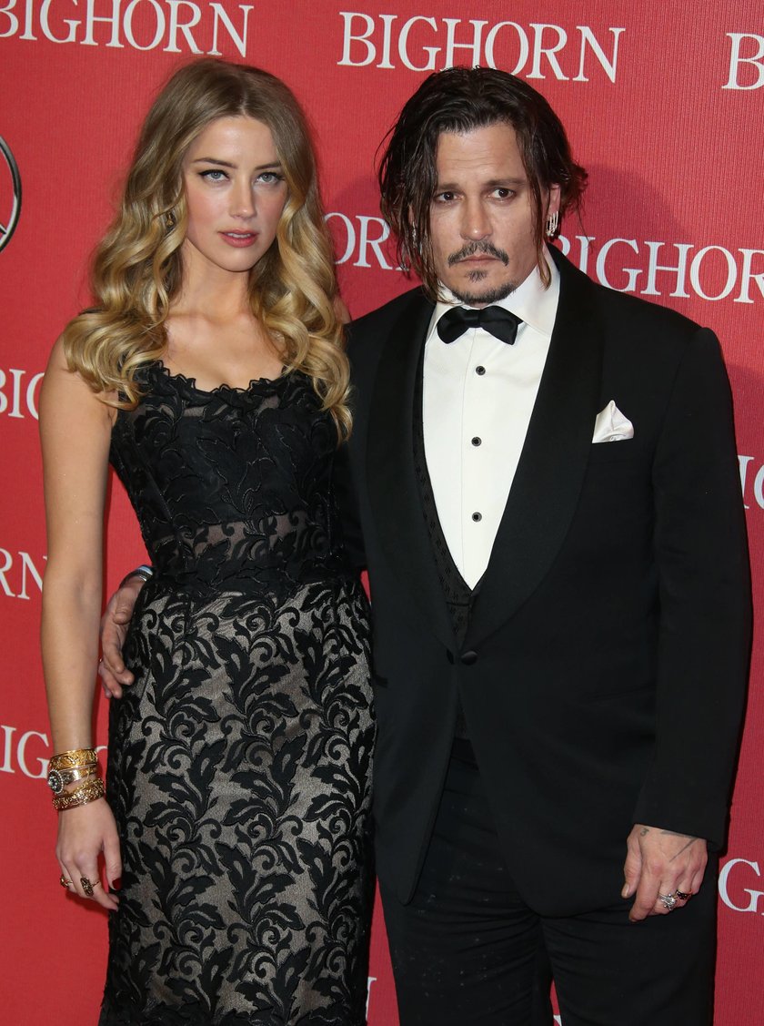 Amber Heard i Johnny Depp