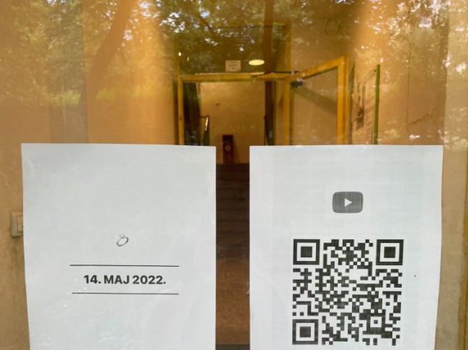 QR kod za hit "Danas majko ženiš svoga sina"