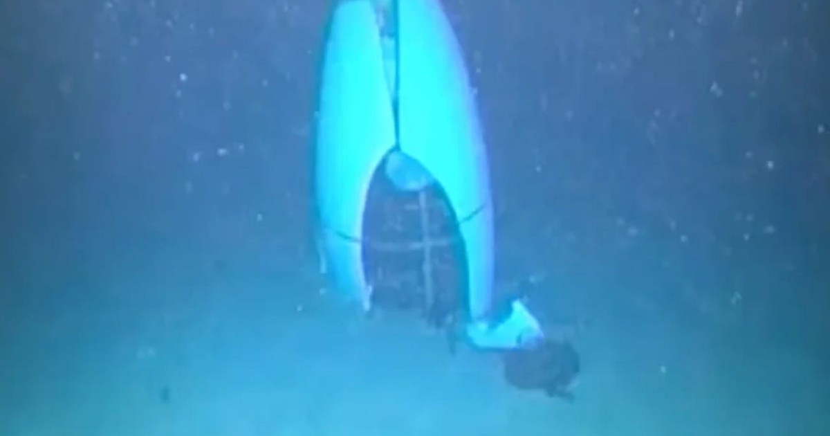 OceanGate hearing reveals first photo of the Titan submersible after ...