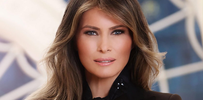 Melania Trump opublikowała oficjalny portret. W sieci zawrzało