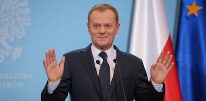 Tusk o masturbacji: 90 proc. populacji...