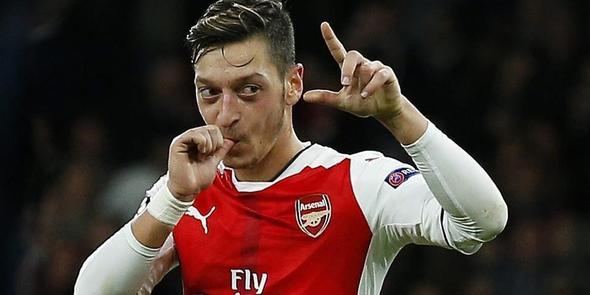 Mesut Oezil zdobył hattricka w meczu Arsenal - Ludogorec Razgrad. Historyczna chwila gwiazdora