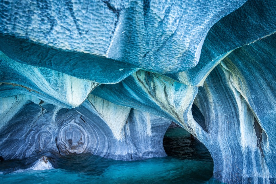 Marmurowe Jaskinie (Cuevas de Mármol) w Chile