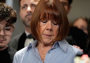 Žizel Peliko nakon izricanja presude