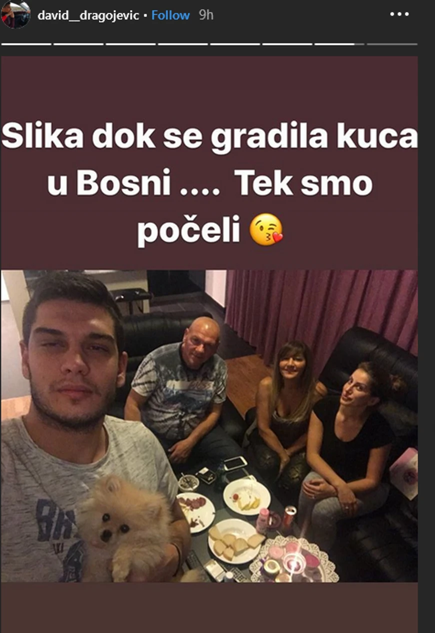 Dejan i Dalila Dragojević sa Biljanom i Mungosom