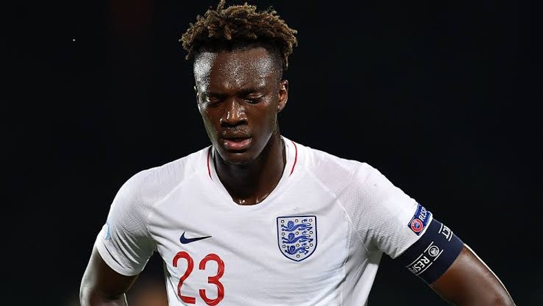 Tammy Abraham played for 3 minutes in England vs Czech ...