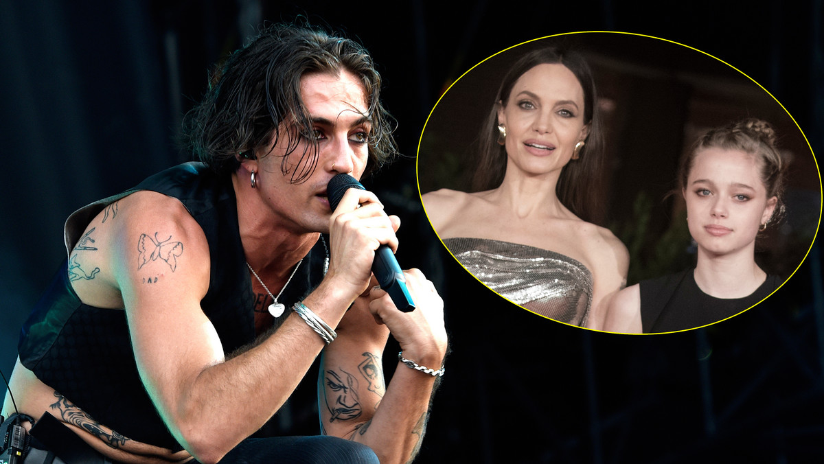 Angelina Jolie bawiła się na koncercie Måneskin. Nagrania są hitem sieci