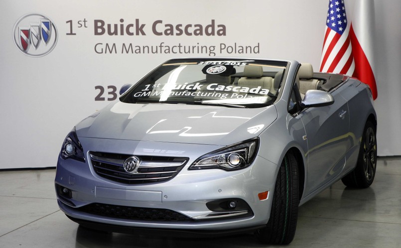 Buick cascada - auto tej amerykańskiej marki jest produkowane w Gliwicach